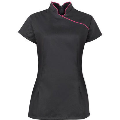 Women's Stand Collar Beauty Tunic - 