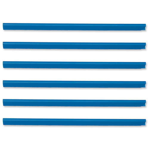 Durable Spine Bars 6mm Blue (50) 2931/06 - Durable