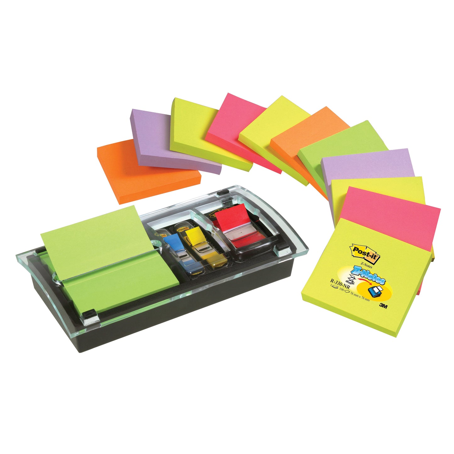 Post-it Z-Note & Post-it Index & Dispenser - Post-it