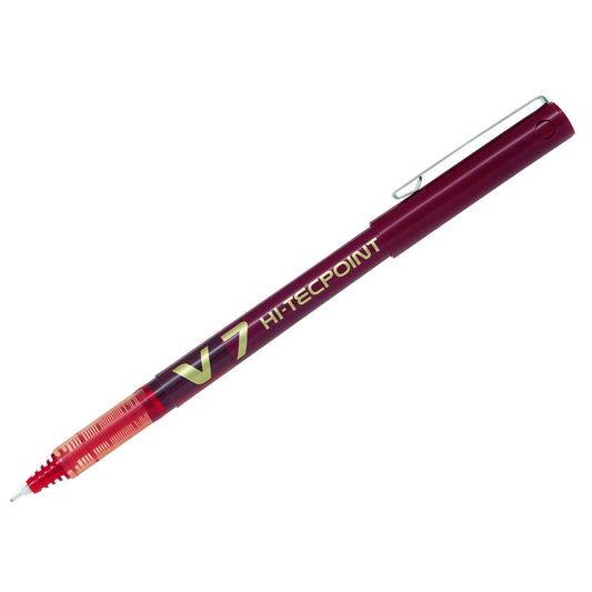 Pilot V7 Rollerball 0.5mm Red 101101202 pack of 12 - Pilot