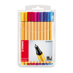 Stabilo Point 88 Fineliner Assorted (20)8820 - Stabilo