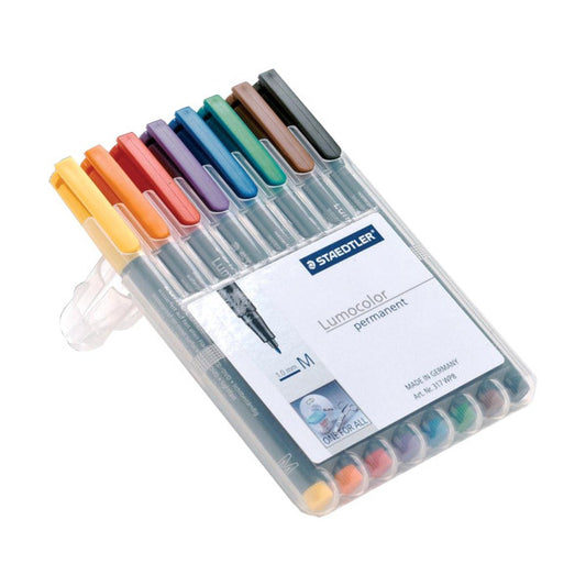 STAEDTLER Lumocolor Permanent Medium (8) 317WP8 - Staedtler