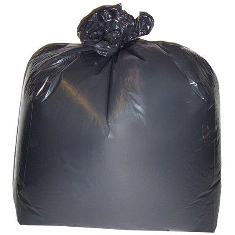 20 x 38 x 46"  Black Compactor Sack x 100 - Bunzl Catering Supplies