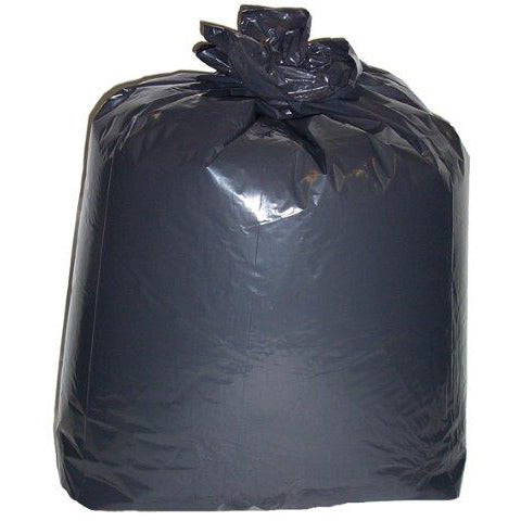 20 x 34 x 47"  Black Compactor Sack x 100 - Bunzl Catering Supplies