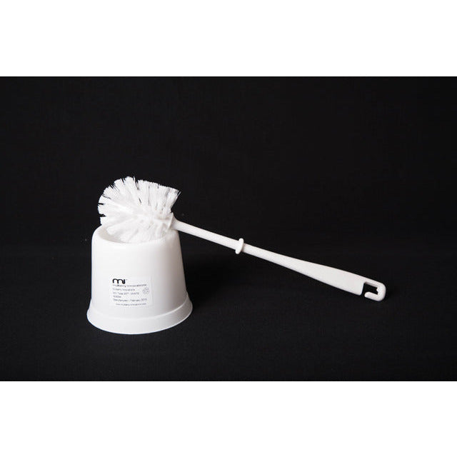 Toilet Brush Set White - Bunzl Catering Supplies