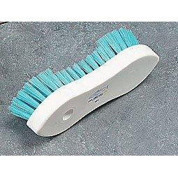 209mm Blue Bristle Scrub Brush - Bunzl Catering Supplies