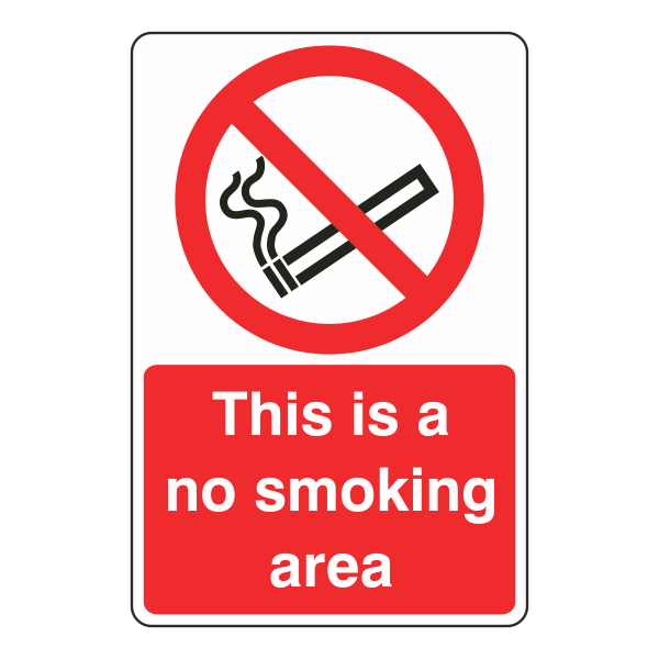 This Is A No Smoking Area Sign – Medisave UK