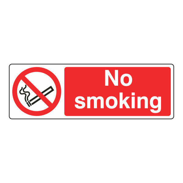 No Smoking Sign - Medisigns