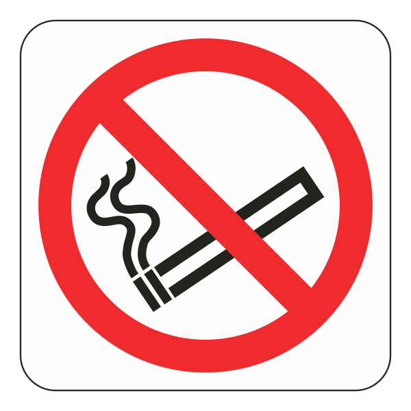 No Smoking Logo Sign - Medisigns