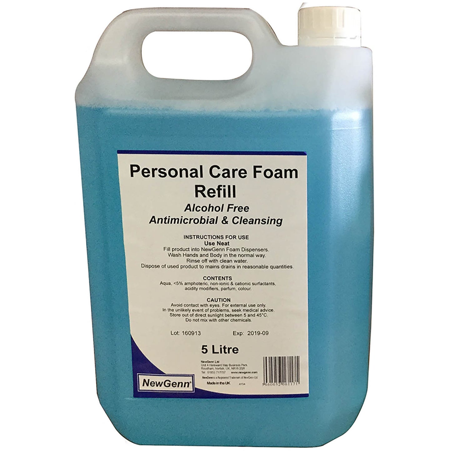 NewGenn Personal care Foam 500ltr - NewGenn