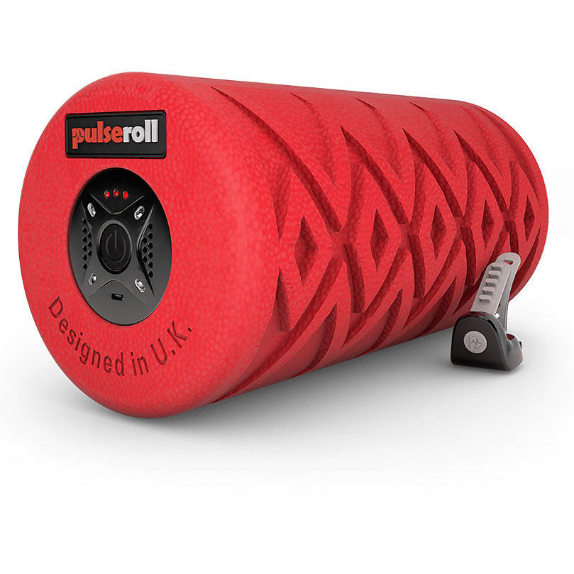 4 Speed Vibrating Foam Roller - 30 Cm - Red - Pulseroll