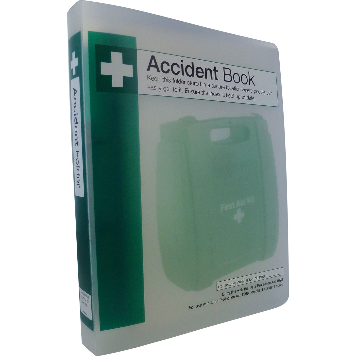 Accident Book Folder, A4 - Safety First Aid