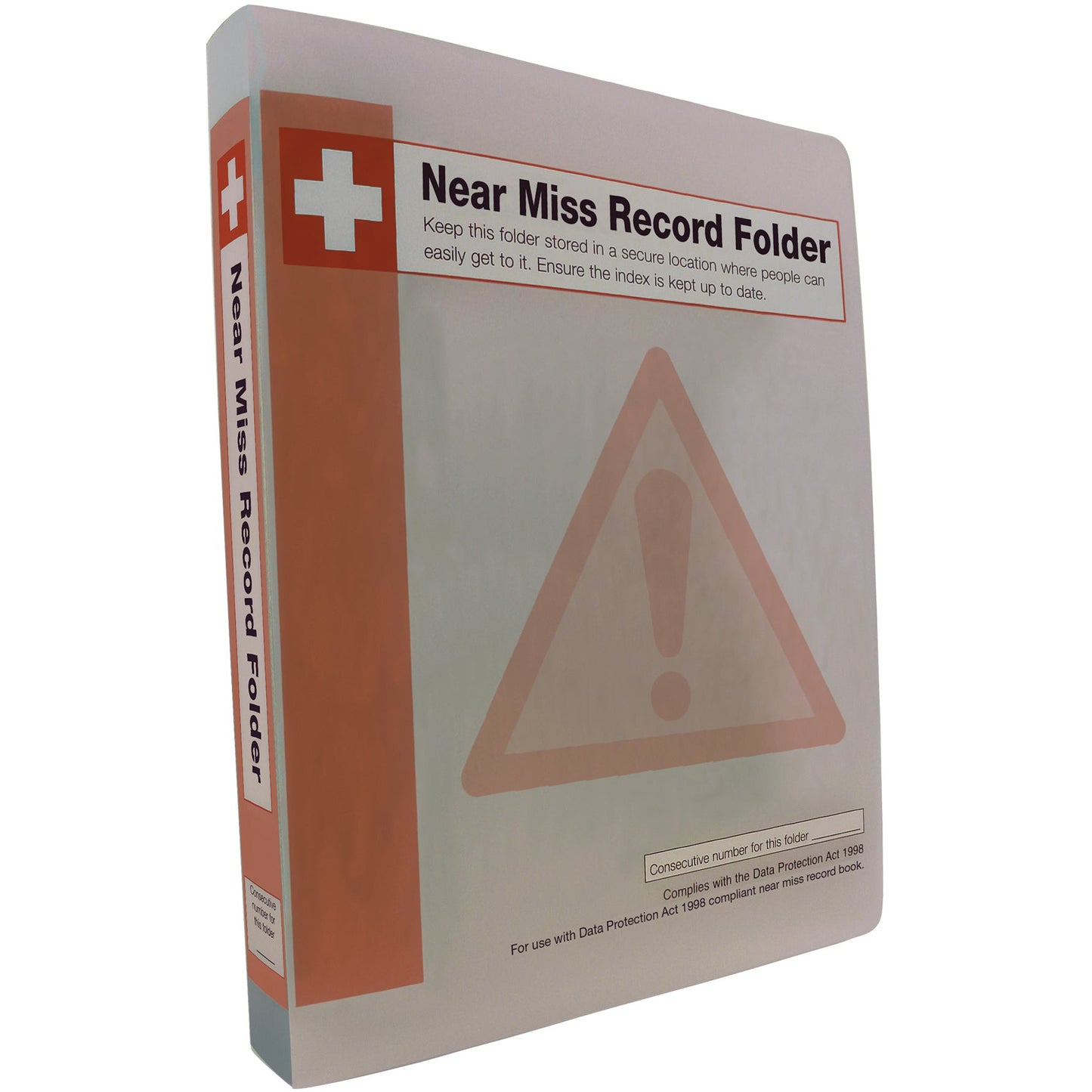 Near Miss Record Book Folder, A4 - Safety First Aid