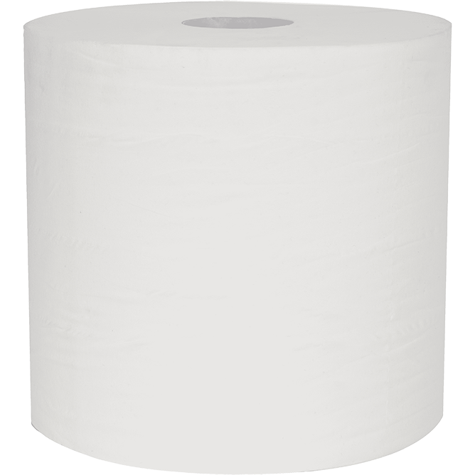 White Emb Roll Towel 1 ply - 200m - Case of 6 - Northwood