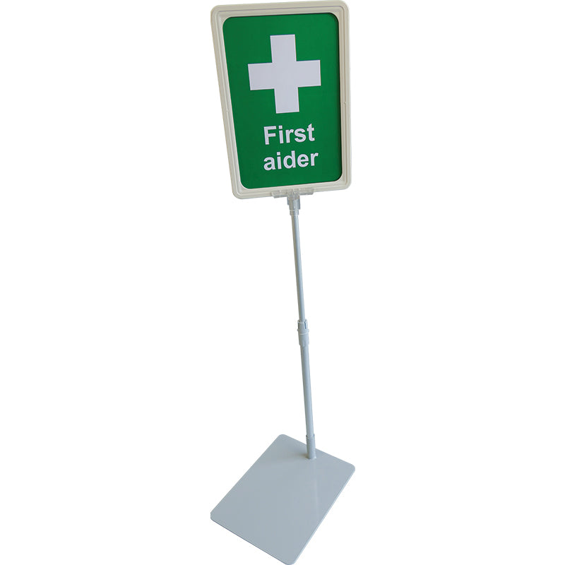 First Aider Desk Sign - Safety First Aid