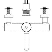 Electronic Thermostatic Mixer Tap with Proximity Sensor - Sunflower