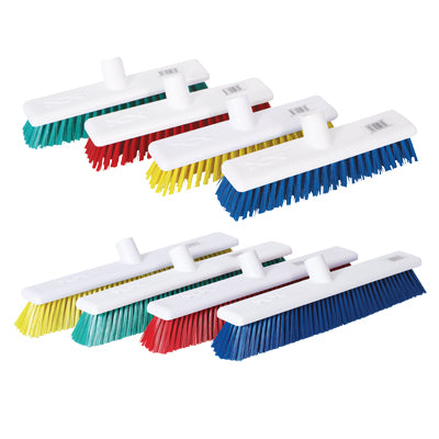 18" Washable Broom - Stiff Bristles - 