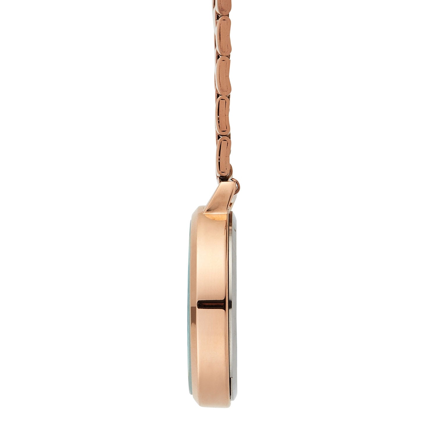 Annie Apple Nurses Fob Watch - Meraki - Silver/Rose Gold - Link - 35mm - Annie Apple