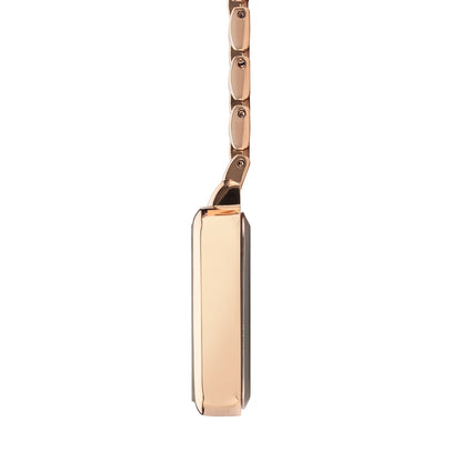 Annie Apple Nurses Fob Watch - Eunoia - Silver/Rose Gold - Link - 28mm - Annie Apple