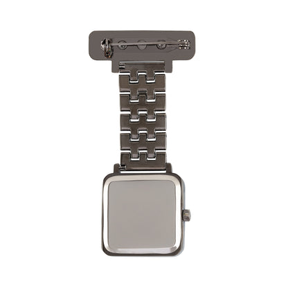 Annie Apple Nurses Fob Watch - Eunoia - Rose Gold/Gunmetal - Link - 28mm - Annie Apple