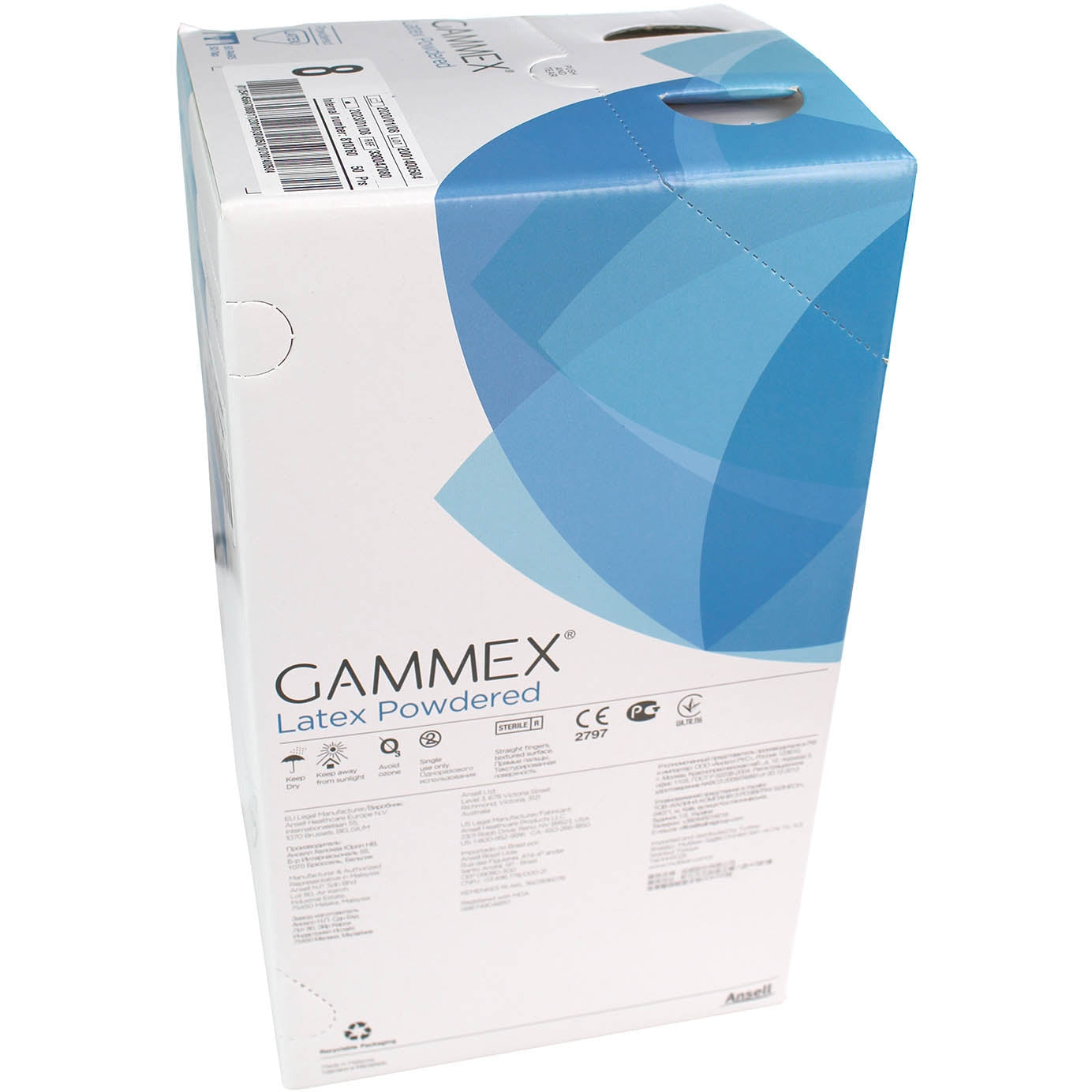 Gammex® Powdered Latex Surgical Gloves x 50 Pairs - 