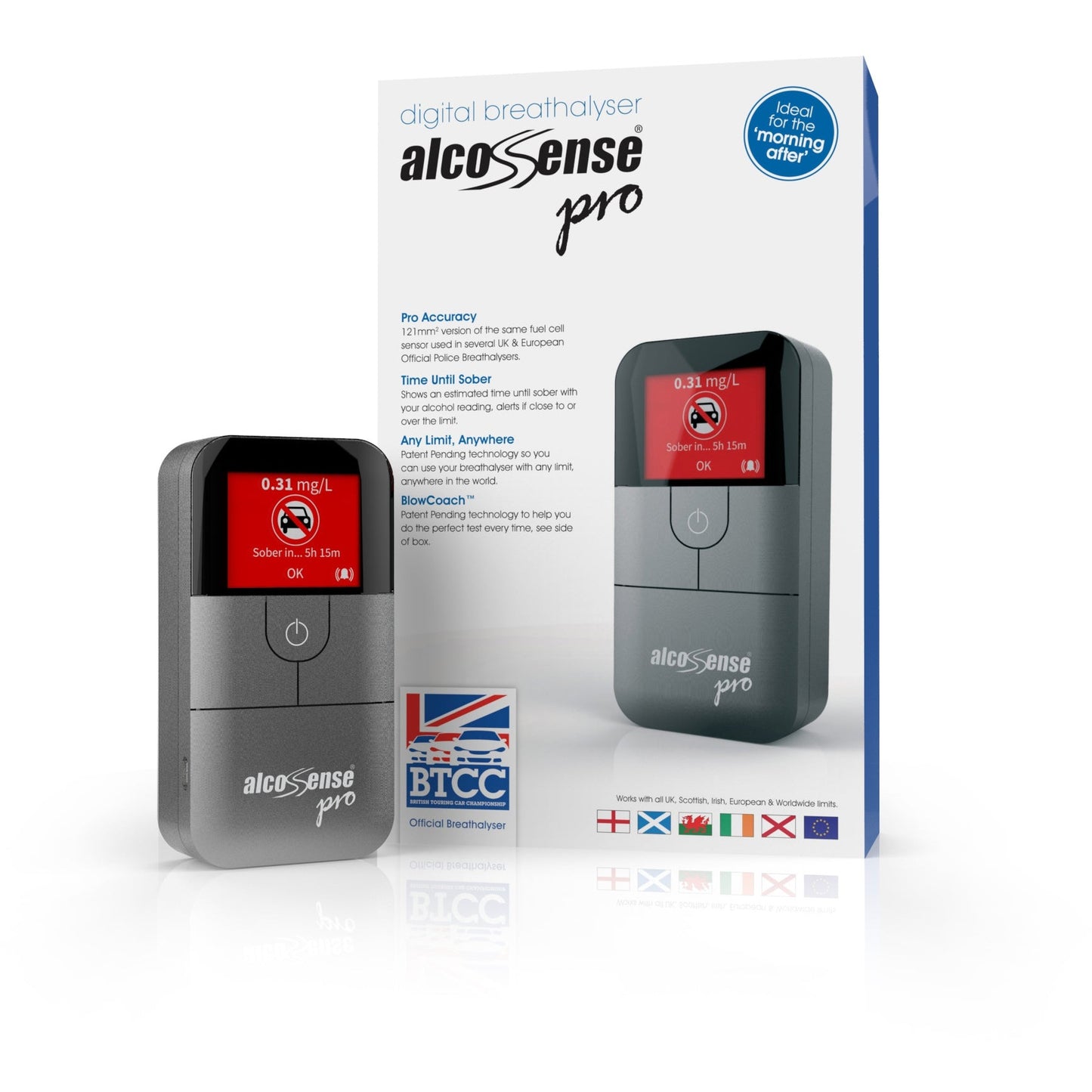 AlcoSense Pro Fuel Cell Breathalyzer - Alcosense