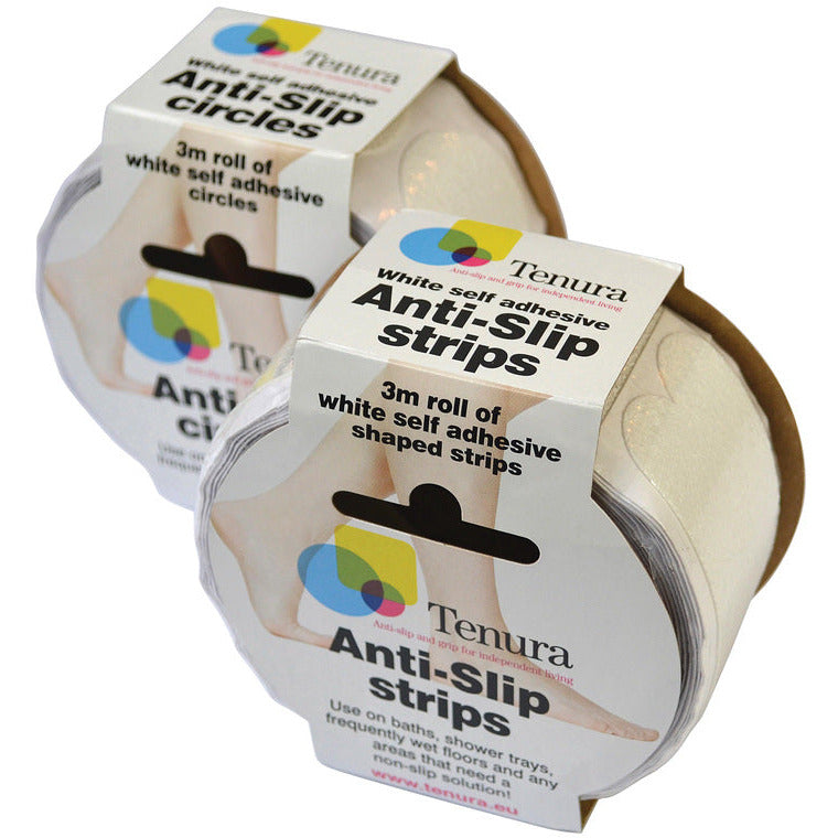 Anti-Slip White Discs - 3m Roll - Drive Medical