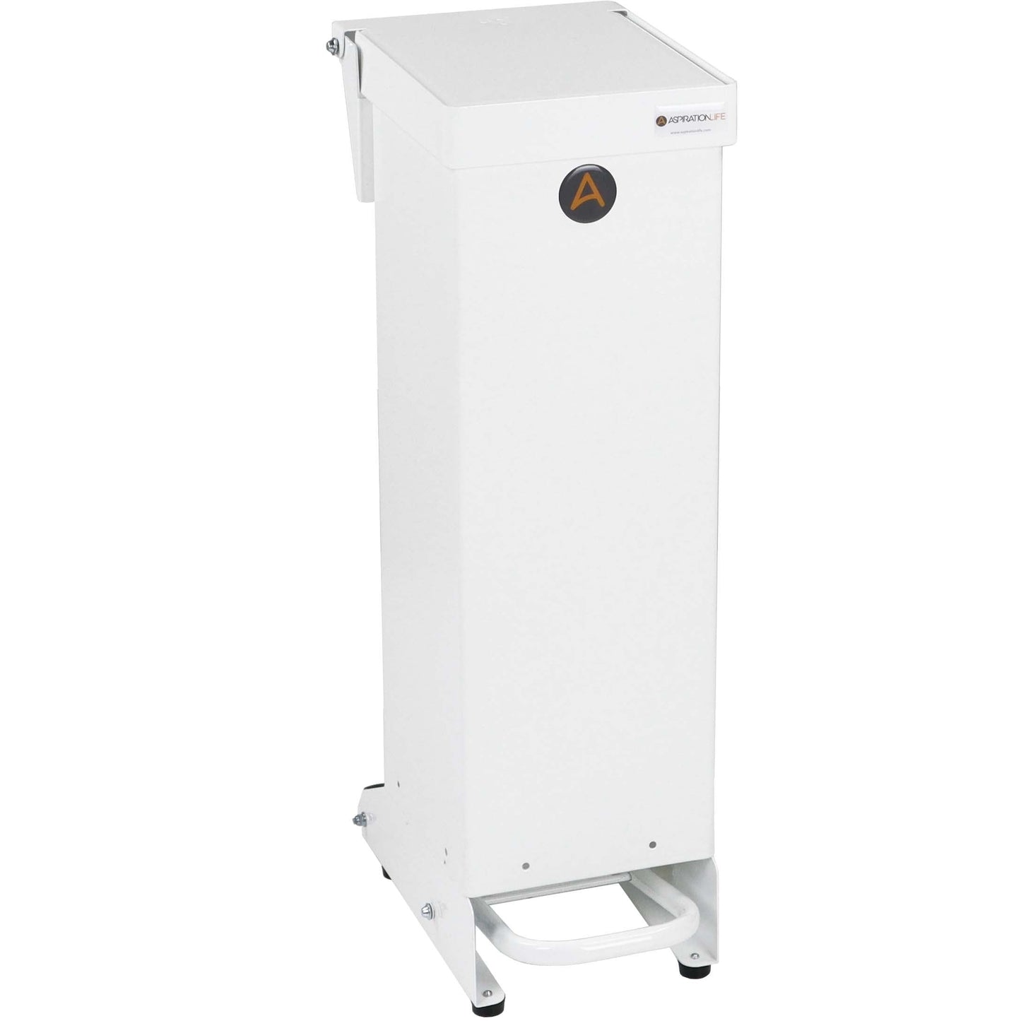 25L Tidy Bin – Soft Close - White - Aspiration Life