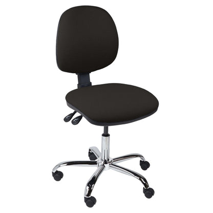 Function Operator Chair with Chrome Base & Fabric Upholstery - 