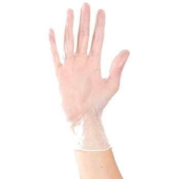 Aurelia Delight Lite Clear Powder Free Vinyl Gloves - Medium - Box of 100 - Aurelia Gloves