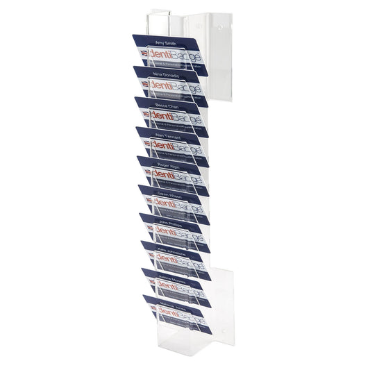 Wall Display Card Rack - Holds 10 cards - Identibadge