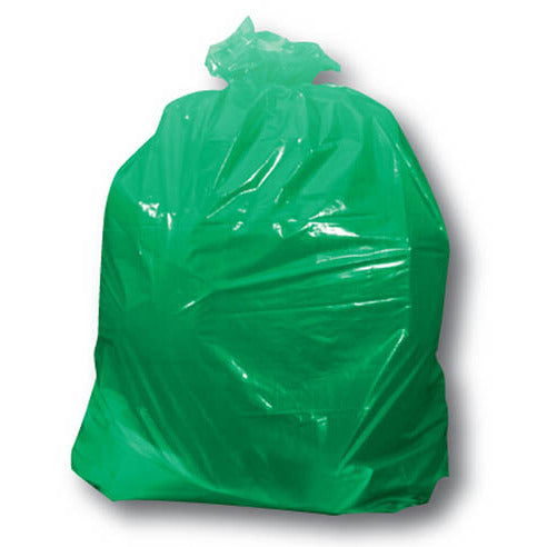 Green Refuse Sacks 457/725 x 975mm 90 Litres x 200 - HPC