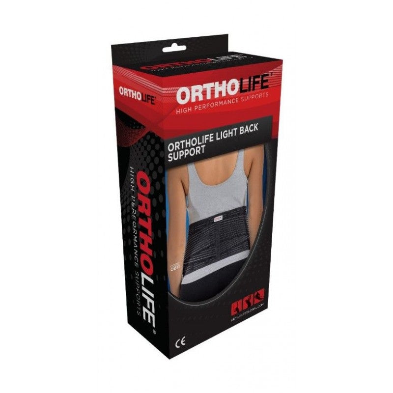 Ortholife Contoured Light Back Support Premium - 