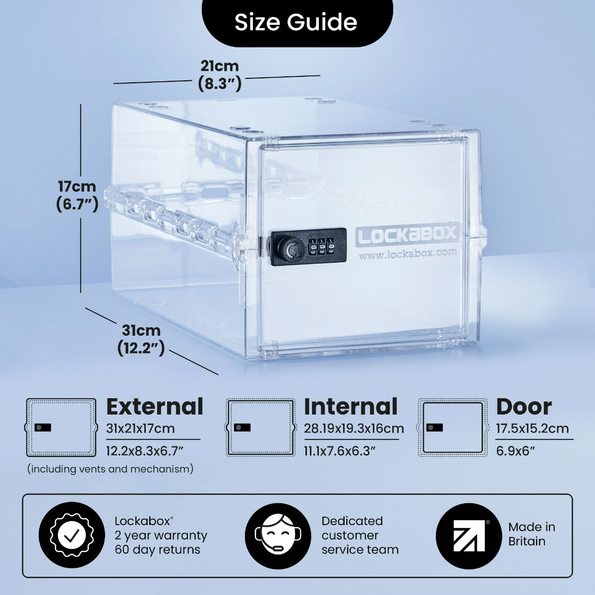 Lockabox One™ Crystal - Lockabox