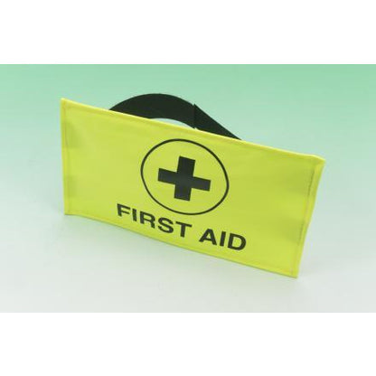 First Aid Yellow Arm Band