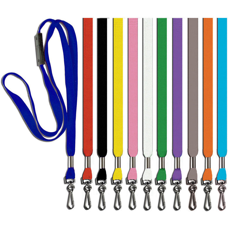 Lanyards - Flat Woven - Pack of 50 - 