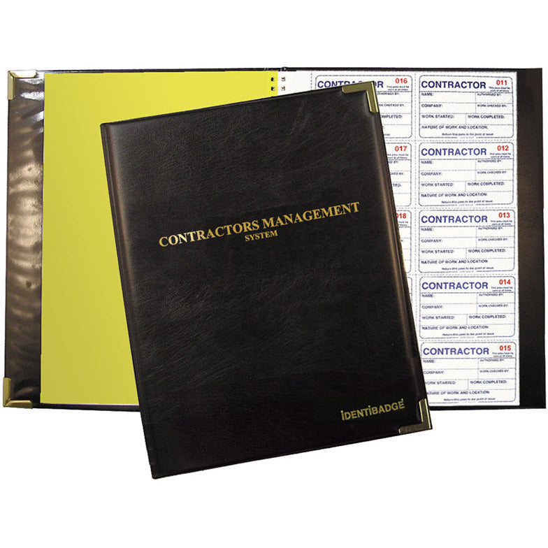 Contractor System Book - Refill of 300 Inserts - Identibadge