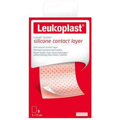 Leukoplast Cuticell Contact 5cm x 7.5cm pack of 5 - Leukoplast