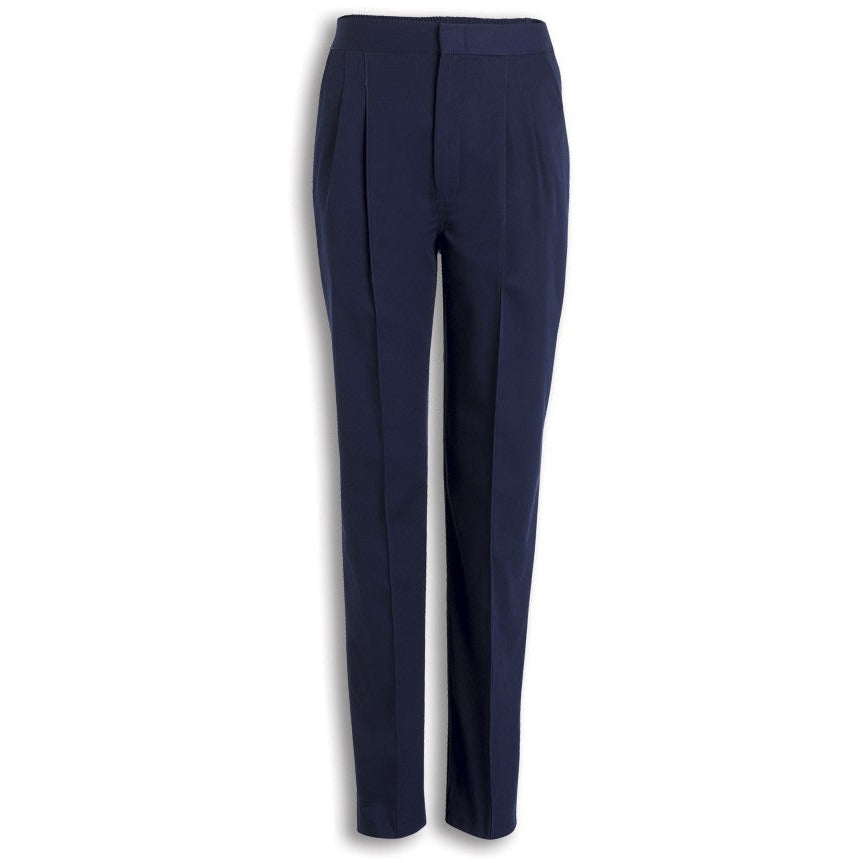 Women's Soft-Brushed Trousers - Navy Blue - Size 18 – Medisave UK