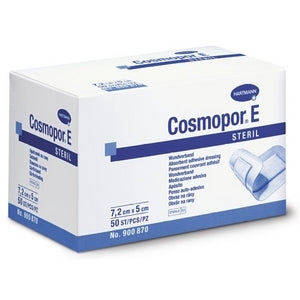 Cosmopor E Sterile Absorbent Adhesive Dressings - 10cm x 8cm - Pack Of 25 - Merlin