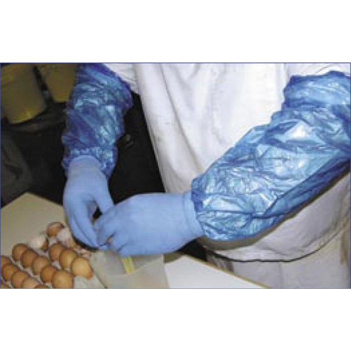 Blue Polythene Oversleeves per Pack of 100 - 