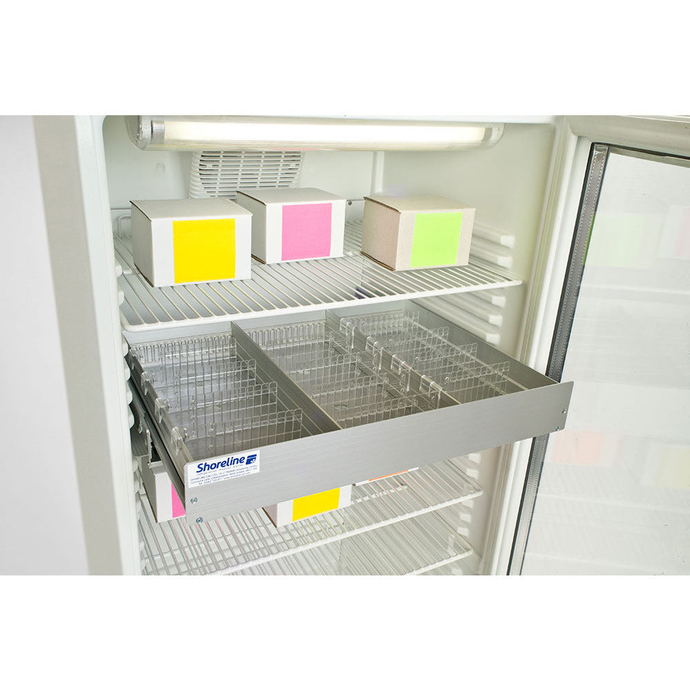 Shoreline Single Sliding Aluminium Drawer  Dividers - Shoreline