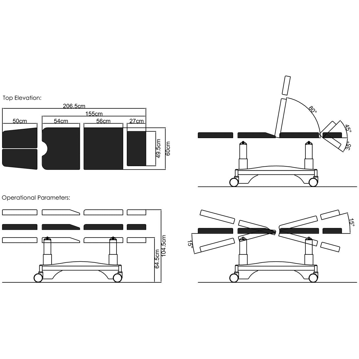 Mobile Operating Table - Medi-Plinth