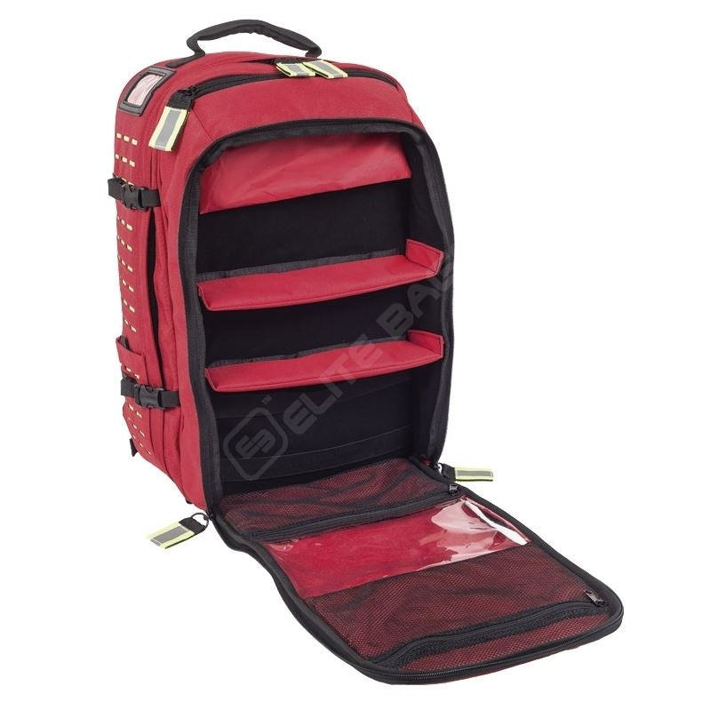 Robust's - Tactical Backpack with Adjustable Inner Layout - Red - Elite Bags