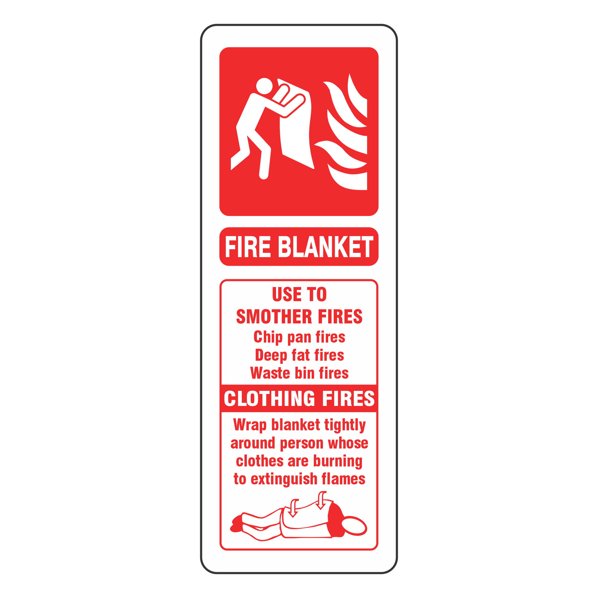 Fire Extinguisher Sign - Fire Blanket - Medisigns