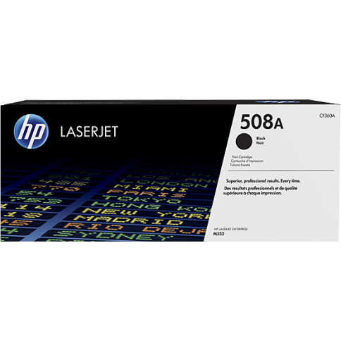 HP CF360A Standard Yield Black Toner Cartridge also for 508A - Compatible - Remanufactured