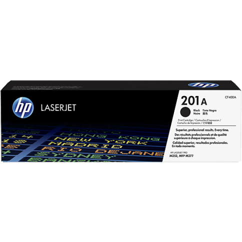 HP CF400A Black Standard Yield Toner also for HP 201A - Compatible - Remanufactured