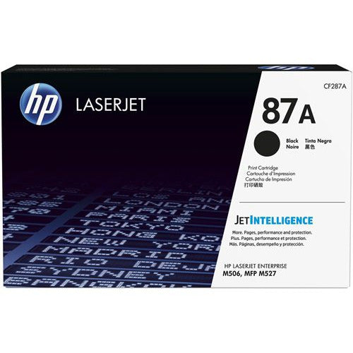 HP Laserjet Enterprise M506 Standard Yield Toner CF287A also for 87A - Compatible - Remanufactured