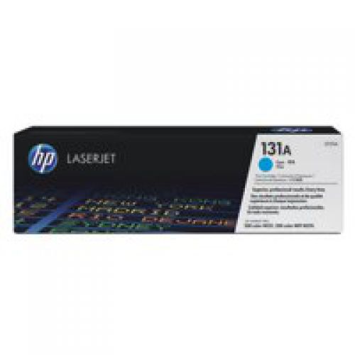 HP Laserjet Pro 200 M276 Cyan CF211A Toner 131A also for Canon 731C - Compatible - Remanufactured