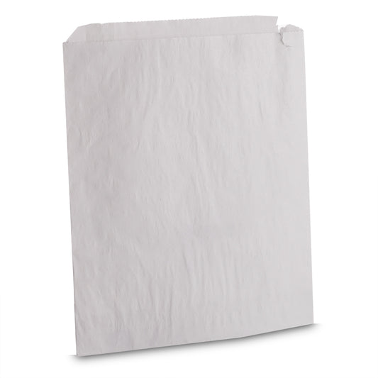 8.5x8.5" Sulphite Paper Bag Unstrung White x 1000